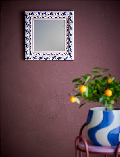 Wandspiegel Badia 30x30 cm von Bloomingville &#9733; Kundenbewertung "Sehr gut" &#9733; 10&euro; Rabatt für Neukunden &#9733; Schnell verschickt &#9733; Günstig bei car-Moebel.de