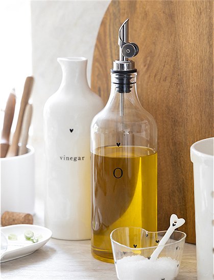 Essig-/Öl Flasche 29xØ8, Glas von Bastion Collections &#9733; Kundenbewertung "Sehr gut" &#9733; 12&percnt; Neukundenrabatt &#9733; Schnell verschickt &#9733; Bei car-Moebel.de