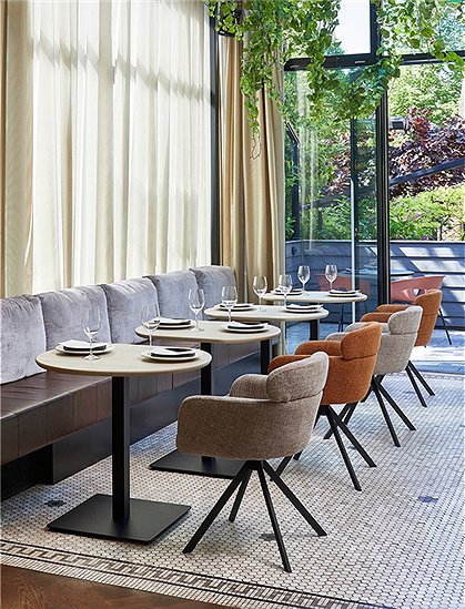 Bistrotisch Tablo, dakargrau, Eiche v. WOOOD &#9733; Kundenbewertung "Sehr gut" &#9733; 12&percnt; Rabatt für Neukunden &#9733; Schnell verschickt &#9733; bei car-Moebel.de