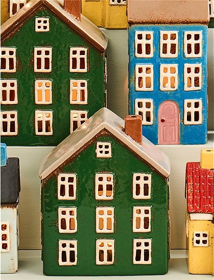 Haus Nyhavn für Teelicht von Ib Laursen &#9733; Kundenbewertung "Sehr gut" &#9733; 12&percnt; Rabatt für Neukunden &#9733; Schnell verschickt &#9733; Günstig bei car-Moebel.de