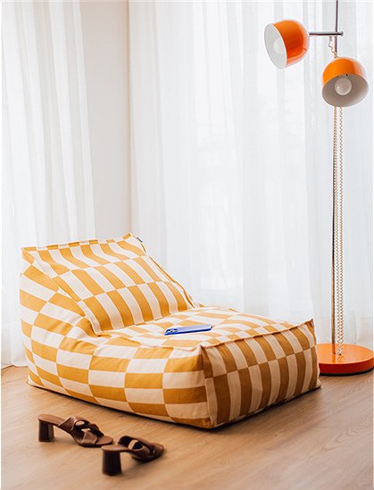 Langer Sitzsack Vibes Erwachsene von Nobodinoz &#9733; Kundenbewertung "Sehr gut" &#9733; 12&percnt; Rabatt für Neukunden &#9733; Schnell verschickt &#9733; car-Moebel.de