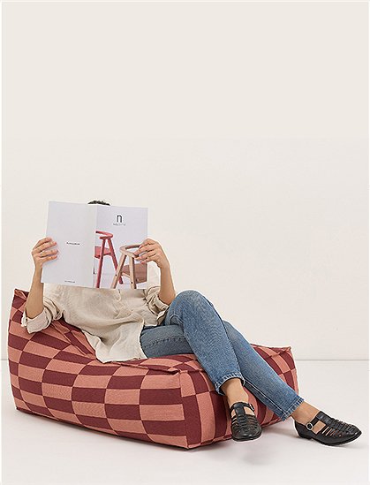 Langer Sitzsack Vibes Erwachsene von Nobodinoz &#9733; Kundenbewertung "Sehr gut" &#9733; 12&percnt; Rabatt für Neukunden &#9733; Schnell verschickt &#9733; car-Moebel.de
