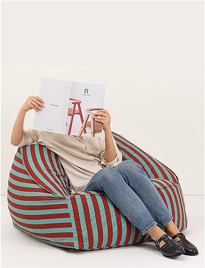 Sessel-Sitzsack Ziggy Erwachsene von Nobodinoz &#9733; Kundenbewertung "Sehr gut" &#9733; 12&percnt; Rabatt für Neukunden &#9733; Schnell verschickt &#9733; car-Moebel.de