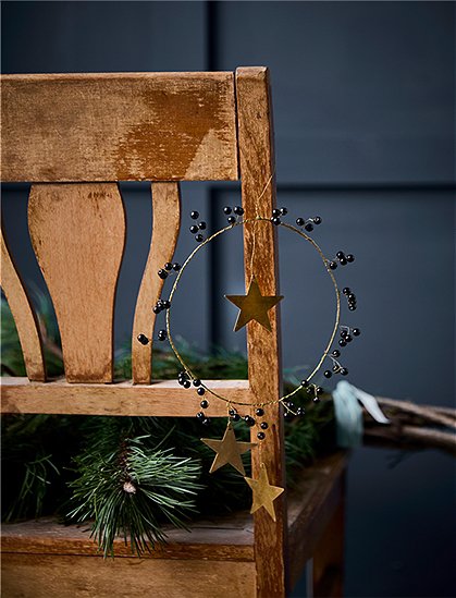 Weihnachtsschmuck Star Ring von house doctor &#9733; Kundenbewertung "Sehr gut" &#9733; 10&euro; Rabatt für Neukunden &#9733; Schnell verschickt &#9733; Günstig bei car-Moebel.de