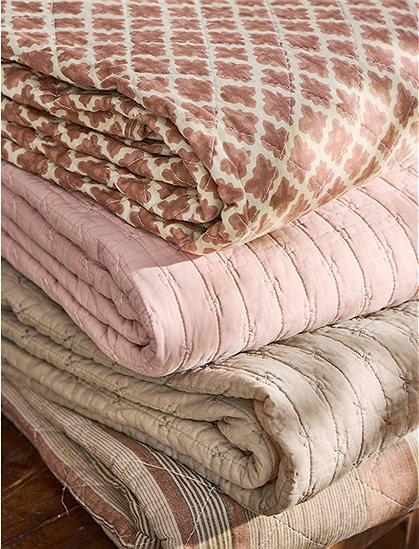 Baumwoll Quilt 130x180, Muster v. Ib Laursen &#9733; Kundenbewertung "Sehr gut" &#9733; 12&percnt; Rabatt für Neukunden &#9733; Schnell verschickt &#9733; Günstig bei car-Moebel.de