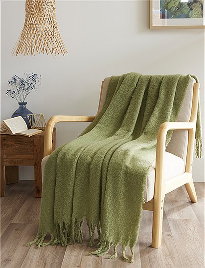 Plaid Melia von L'effet papillon &#9733; Kundenbewertung "Sehr gut" &#9733; 12&percnt; Rabatt für Neukunden &#9733; Schnell verschickt &#9733; bei car-Moebel.de