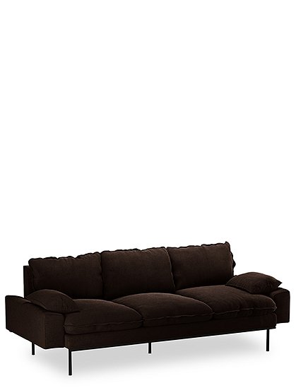 Retro 3er Sofa von HKliving &#9733; Kundenbewertung "Sehr gut" &#9733; 12&percnt; Rabatt für Neukunden &#9733; Schnell verschickt &#9733; Jetzt günstig kaufen bei car-Moebel.de