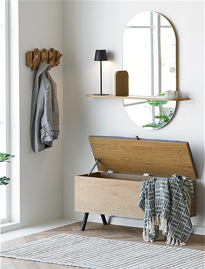 Barco Spiegel mit Regal von House Nordic &#9733; Kundenbewertung "Sehr gut" &#9733; 12&percnt; Rabatt für Neukunden &#9733; Schnell verschickt &#9733; Jetzt bei car-Moebel.de