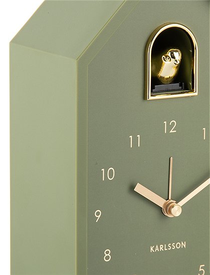 Wecker Modern Cuckoo Oro von Karlsson &#9733; Kundenbewertung "Sehr gut" &#9733; 12&percnt; Rabatt für Neukunden &#9733; Schnell verschickt &#9733; Jetzt bei car-Moebel.de
