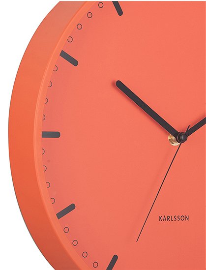 Wanduhr Cool Retro Ø30 cm von Karlsson  &#9733; Kundenbewertung "Sehr gut" &#9733; 12&percnt; Rabatt für Neukunden &#9733; Schnell verschickt &#9733; bei car-Moebel.de