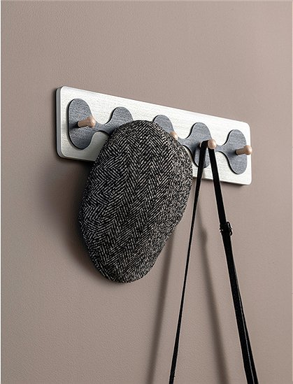 Wandgarderobe Rizar von present time &#9733; Kundenbewertung "Sehr gut" &#9733; 12&percnt; Rabatt für Neukunden &#9733; Schnell verschickt &#9733; bei car-Moebel.de