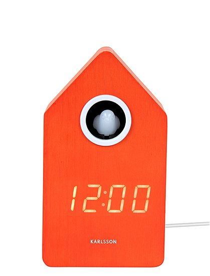 Wecker Cuckoo LED von Karlsson &#9733; Kundenbewertung "Sehr gut" &#9733; 10&euro; Rabatt für Neukunden &#9733; Schnell verschickt &#9733; Jetzt bei car-Moebel.de