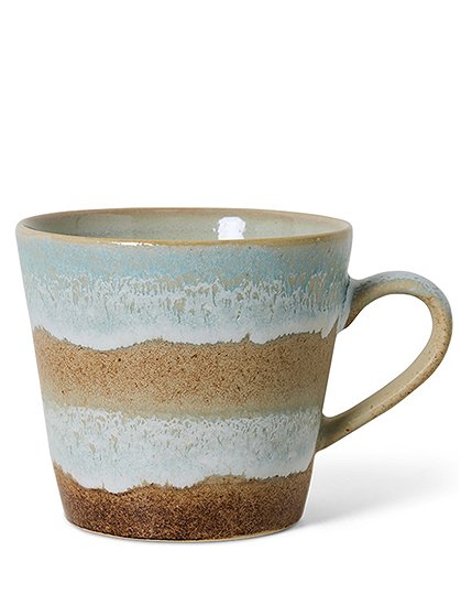 Cappuccinotasse 70"s von HK Living &#9733; Kundenbewertung "Sehr gut" &#9733; 12&percnt; Rabatt für Neukunden &#9733; Schnell verschickt &#9733; Günstig bei car-Moebel.de