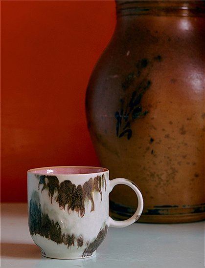 Kaffeetasse 70"s Keramik von HKliving &#9733; Kundenbewertung "Sehr gut" &#9733; 12&percnt; Rabatt für Neukunden &#9733; Schnell verschickt &#9733; Günstig bei car-Moebel.de