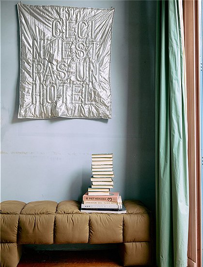 Wandkunst 'Ceci n'est pas un hôtel' von HKliving &#9733; Kundenbewertung "Sehr gut" &#9733; 12&percnt; Rabatt für Neukunden &#9733; Schnell verschickt &#9733; bei car-Moebel.de