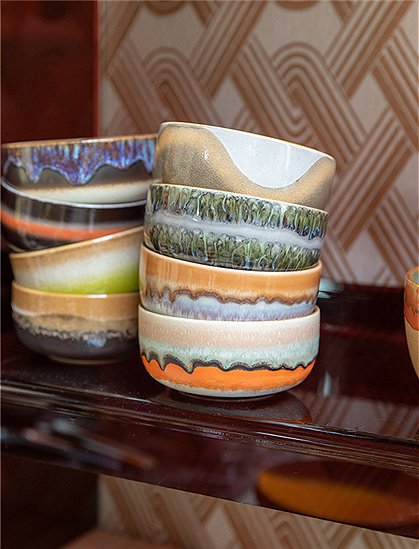Dessert Bowl 70s Keramik von HKliving &#9733; Kundenbewertung "Sehr gut" &#9733; 12&percnt; Rabatt für Neukunden &#9733; Schnell verschickt &#9733; Jetzt bei car-Moebel.de