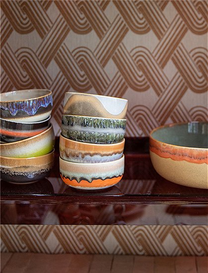 Dessert Bowl 70s Keramik von HKliving &#9733; Kundenbewertung "Sehr gut" &#9733; 12&percnt; Rabatt für Neukunden &#9733; Schnell verschickt &#9733; Jetzt bei car-Moebel.de