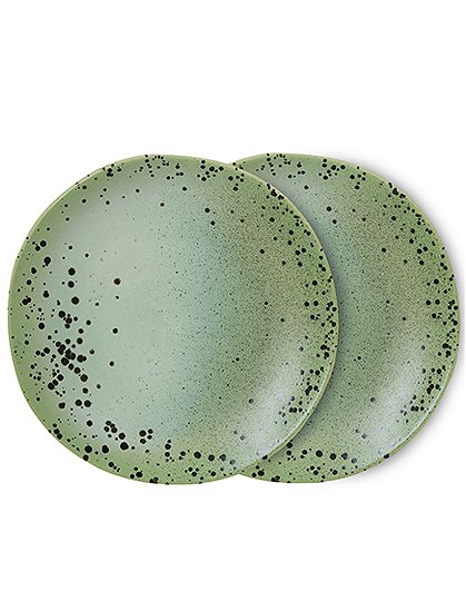 Beilagenteller Ø22 cm, 70s Keramik v. HKliving &#9733; Kundenbewertung "Sehr gut" &#9733; 12&percnt; Rabatt für Neukunden &#9733; Schnell verschickt &#9733; Jetzt bei car-Moebel.de