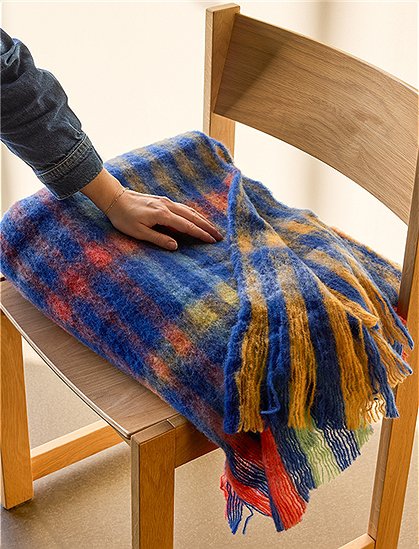 Loom Decke 140x200 cm von Hübsch Interior &#9733; Kundenbewertung "Sehr gut" &#9733; 12&percnt; Rabatt für Neukunden &#9733; Schnell verschickt &#9733; Jetzt bei car-Moebel.de