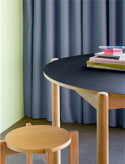 Esstisch Oblique, Ø115 von Hübsch Interior &#9733; Kundenbewertung "Sehr gut" &#9733; 12&percnt; Rabatt für Neukunden &#9733; Schnell verschickt &#9733; Jetzt bei car-Moebel.de!