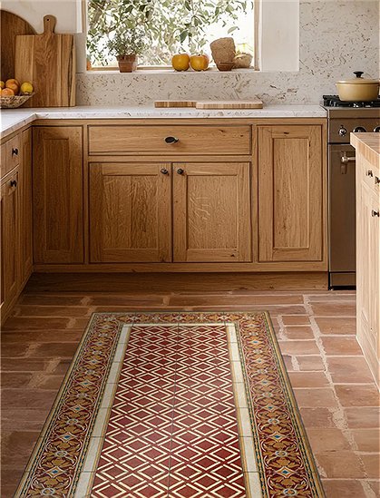 Vinylteppich Nicola, rot von Beija Flor &#9733; Kundenbewertung "Sehr gut" &#9733; 12&percnt; Rabatt für Neukunden &#9733; Schnell verschickt &#9733; Jetzt bei car-Moebel.de