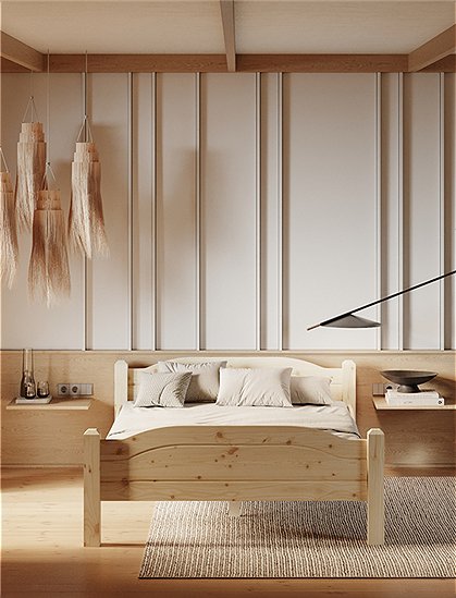 Bett aus Kiefer im Landhausstil &#9733; Kundenbewertung "Sehr gut" &#9733; 12&percnt; Rabatt für Neukunden &#9733; Schnell verschickt &#9733; Jetzt bei car-Moebel.de