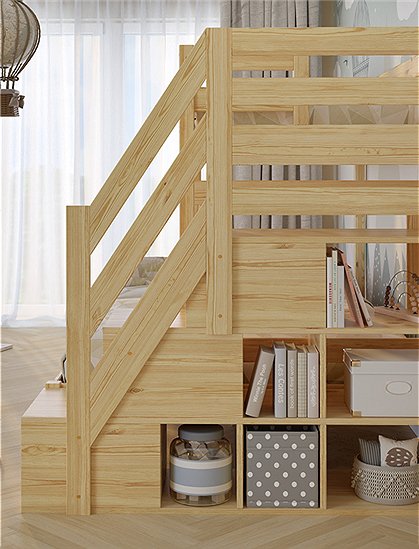 Etagenbett mit Stauraum &#9733; Kundenbewertung "Sehr gut" &#9733; 12&percnt; Rabatt für Neukunden &#9733; Schnell verschickt &#9733; Jetzt bei car-Moebel.de