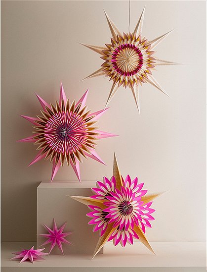 Papierstern von Bungalow &#9733; Kundenbewertung "Sehr gut" &#9733; Gratis-Versand ab 49 &#8364; &#9733; Schnell verschickt &#9733; Top Qualität, Superpreis!