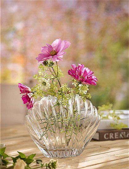 muschelförmige Glas Vase von Ib Laursen &#9733; Kundenbewertung "Sehr gut" &#9733; 12&percnt; Rabatt für Neukunden &#9733; Schnell verschickt &#9733; Jetzt bei car-Moebel.de