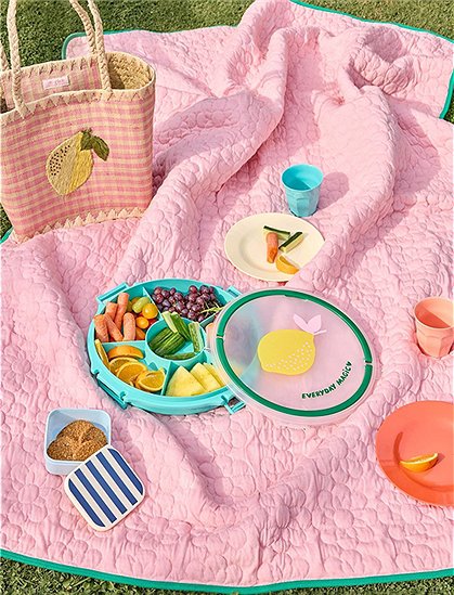 Decke 130x180 cm, Blumenmuster von rice &#9733; Kundenbewertung "Sehr gut" &#9733; 12&percnt; Rabatt für Neukunden &#9733; Schnell verschickt &#9733; Jetzt bei car-Moebel.de