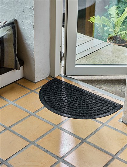 Fußmatte Entry halbrund von house doctor &#9733; Kundenbewertung "Sehr gut" &#9733; 10&euro; Rabatt für Neukunden &#9733; Schnell verschickt &#9733; Günstig bei car-Moebel.de