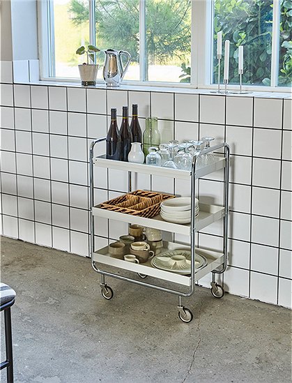 Trolley Roll, Large von house doctor &#9733; Kundenbewertung "Sehr gut" &#9733; 12&percnt; Neukundenrabatt &#9733; Schnell verschickt &#9733; Günstig bei car-Moebel.de