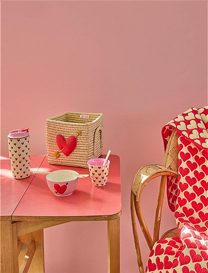 bestickter Bastkorb 20x20x20, Henkel von rice &#9733; Kundenbewertung "Sehr gut" &#9733; 12&percnt; Rabatt für Neukunden &#9733; Schnell verschickt &#9733; Jetzt bei car-Moebel.de