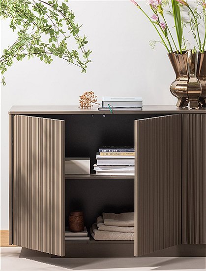 Nova Kommode 200 cm Kiefer truffle braun von woood&#9733; Kundenbewertung "Sehr gut" &#9733; 12&percnt; Rabatt für Neukunden &#9733; Schnell verschickt &#9733; bei car-Moebel.de