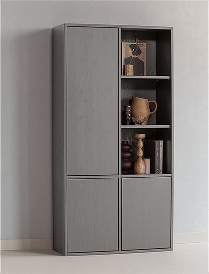 Merel Ablageschrank Kiefer von woood &#9733; Kundenbewertung "Sehr gut" &#9733; 12&percnt; Rabatt für Neukunden &#9733; Schnell verschickt &#9733; bei car-Moebel.de