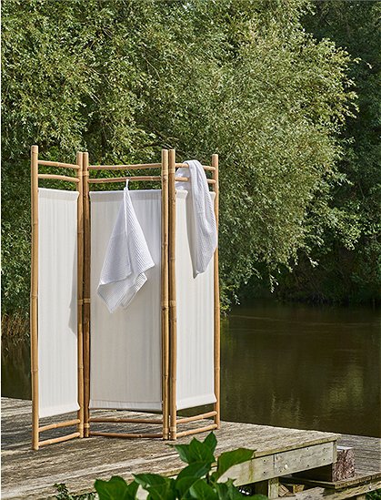 3-tlg. Raumteiler, Bambus, 175x165 cm von Ib Laursen ★ Kundenbewertung "Sehr gut" ★ 12&percnt; Neukundenrabatt ★ Schnell verschickt ★ Bei car-Moebel.de