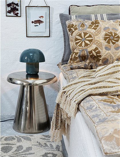 Emaille-Beistelltisch von Madam Stoltz ★ Kundenbewertung "Sehr gut" ★ 12&percnt; Neukundenrabatt ★ Schnell verschickt ★ Günstig bei car-Moebel.de