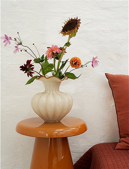 Emaille-Beistelltisch von Madam Stoltz ★ Kundenbewertung "Sehr gut" ★ 12&percnt; Neukundenrabatt ★ Schnell verschickt ★ Günstig bei car-Moebel.de