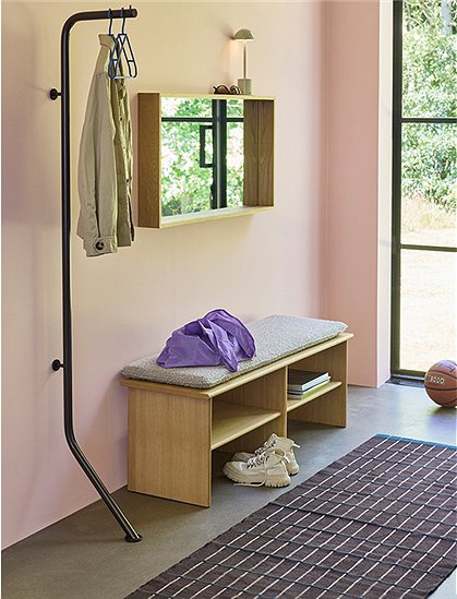 Layer Bank von Hübsch Interior ★ Kundenbewertung "Sehr gut" ★ 12&percnt; Rabatt für Neukunden ★ Schnell verschickt ★ bei car-Moebel.de