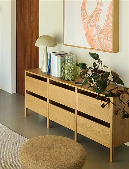 Forma Schrank naturfarben von Hübsch Interior ★ Kundenbewertung "Sehr gut" ★ 12&percnt; Rabatt für Neukunden ★ Schnell verschickt ★ bei car-Moebel.de