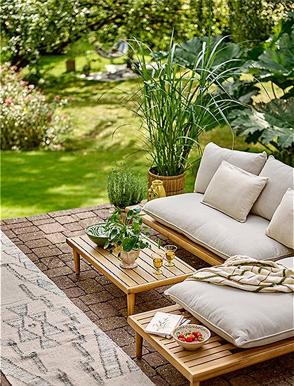 Cesano Lounge-Set von Bloomingville ★ Kundenbewertung "Sehr gut"  ★ 12&percnt; Neukundenrabatt ★ Schnell verschickt ★ Bloomingville "Neu" entdecken!