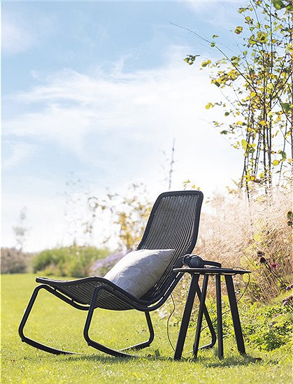 Tom Garten Schaukelstuhl von woood ★ Kundenbewertung "Sehr gut" ★ 12&percnt; Neukundenrabatt ★ Schnell verschickt ★ Günstig bei car-Moebel.de