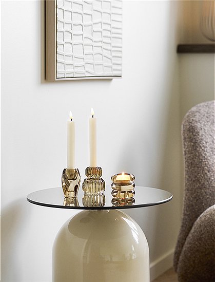 Beistelltisch Ravello aus Glas und Metall von House Nordic ★ Kundenbewertung "Sehr gut" ★ 12&percnt; Rabatt für Neukunden ★ Jetzt günstig kaufen bei car-Moebel.de