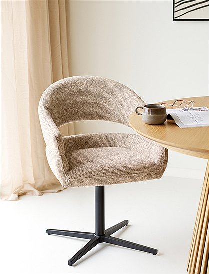 Esszimmerstuhl Dover mit Drehfunktion von House Nordic ★ Kundenbewertung "Sehr gut" ★ 12&percnt; Rabatt für Neukunden ★ Jetzt günstig kaufen bei car-Moebel.de