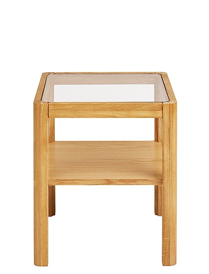 Beistelltisch Lourmarin aus Eiche und Glas von House Nordic ★ Kundenbewertung "Sehr gut" ★ 12&percnt; Rabatt für Neukunden ★ Jetzt günstig kaufen bei car-Moebel.de