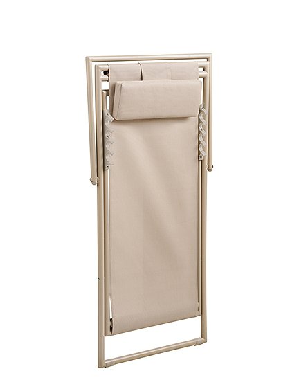 klappbarer Strandstuhl Curtis in taupe von House Nordic ★ Kundenbewertung "Sehr gut" ★ 12&percnt; Rabatt für Neukunden ★ Jetzt günstig kaufen bei car-Moebel.de