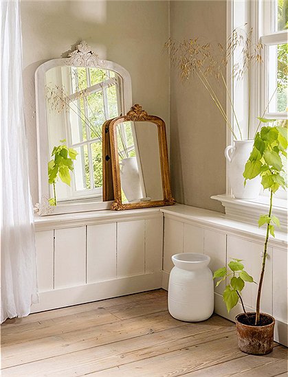 Spiegel weiß gewaschen von vtwonen ★ Kundenbewertung "Sehr gut" ★ 12&percnt; Rabatt für Neukunden ★ Schnell verschickt ★ bei car-Moebel.de