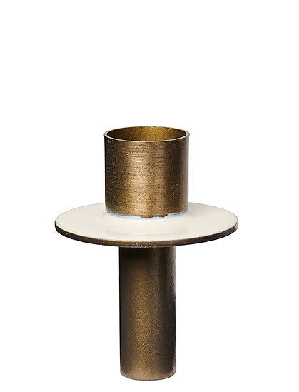 2-farbiger Kerzenhalter aus Metall von Ib Laursen ★ Kundenbewertung "Sehr gut" ★ 12&percnt; Neukundenrabatt ★ Schnell verschickt ★ Bei car-Moebel.de