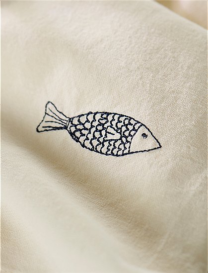 Stoffserviette 40x40 creme, bestickt Ib Laursen ★ Kundenbewertung "Sehr gut" ★ 12&percnt; Rabatt für Neukunden ★ Schnell verschickt ★ Günstig bei car-Moebel.de