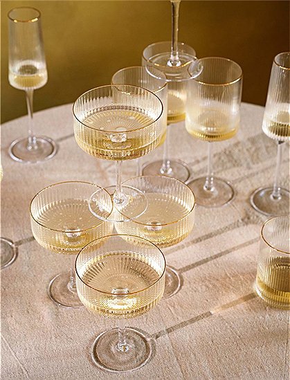 Glas Goldrand von vtwonen ★ Kundenbewertung "Sehr gut" ★ 12&percnt; Rabatt für Neukunden ★ Schnell verschickt ★ car-Moebel.de